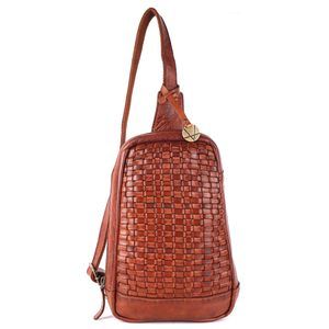 Genuine Leather Body Bag Unisex Trendy Casual Travelling Essentials Kept Bag, :